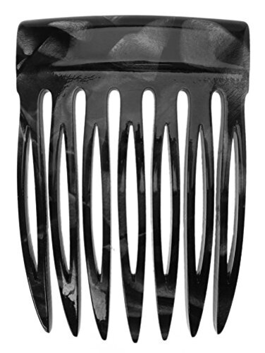France Luxe Mini Push Up Comb  Nacro Black