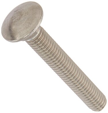 Hillman 832630 Stainless Steel Carriage Bolt 38 x 212Inch 25Pack