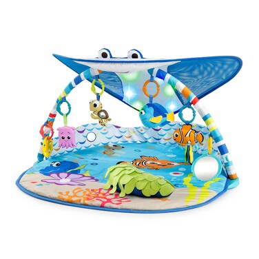 Bright Starts Disney Baby Finding Nemo Mr Ray Ocean Lights  Music Gym Ages Newborn