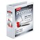 Cardinal Premier Easy Open 3Ring Binder 3 ONETouch Easy Open Locking SlantD Rings 650Sheet Capacity ClearVue Cover PVCFree White 10330