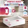 10 Pcs Half Sheet Cake Boxes 19X14X4 In  White Cake Boxes Rectangle Cake Boxes Large 12 Sheet Cake Boxes  Large Cake Box 19X14 Cake Box Half Sheet Cake Boxes With Cake Boards Cake Boxes With Window