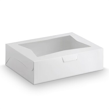 10 Pcs Half Sheet Cake Boxes 19X14X4 In  White Cake Boxes Rectangle Cake Boxes Large 12 Sheet Cake Boxes  Large Cake Box 19X14 Cake Box Half Sheet Cake Boxes With Cake Boards Cake Boxes With Window