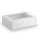 10 Pcs Half Sheet Cake Boxes 19X14X4 In  White Cake Boxes Rectangle Cake Boxes Large 12 Sheet Cake Boxes  Large Cake Box 19X14 Cake Box Half Sheet Cake Boxes With Cake Boards Cake Boxes With Window