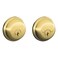 SCHLAGE B62N505 Deadbolt Keyed 2 Sides Bright Brass
