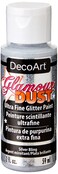 DecoArt Glamour Dust 2Ounce Silver Bling Glitter Paint