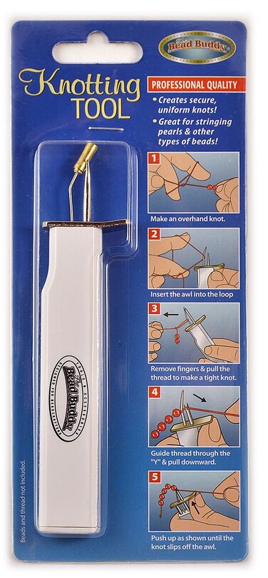 Bead Buddy Professional Quality Knotting Tool  Create Tight Knots for Your Jewelry  Consistent and Professional Knotter  Bead and Pearl Knotting Tool