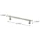Franklin Brass Francisco 10Pack Cabinet Handles 5116 Hole to Hole Satin Nickel Kitchen Cabinet Pulls Drawer Handles Cabinet Hardware Dresser Drawer Pulls P29618KSNB