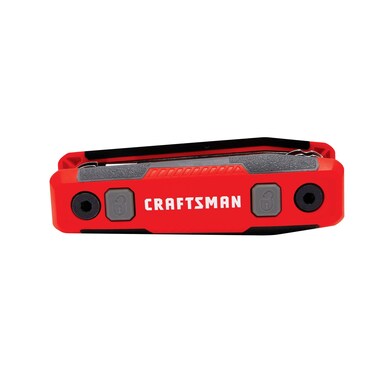CRAFTSMAN Hex Key Set SAE Folding Locking 8 Piece CMHT26025