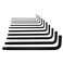CRAFTSMAN Hex Key Allen Wrench Set with BallEnd SAE 10 Piece CMHT26030