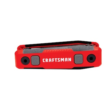 CRAFTSMAN Hex Key Set MM Folding Locking 8 Piece CMHT26024