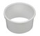 DMI Universal Replacement Commode Splash Guard White 04 lb FSA HSA Eligible