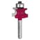 Freud 80102 18 Radius Traditional Beading Bit with 14 Shank Permashield Coating Red