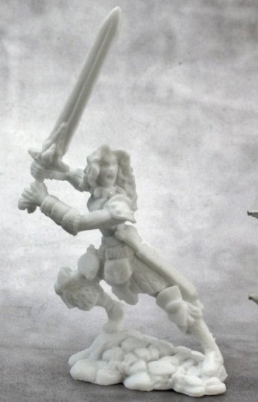 REAPER Deenah Female Barbarian 1 Miniature