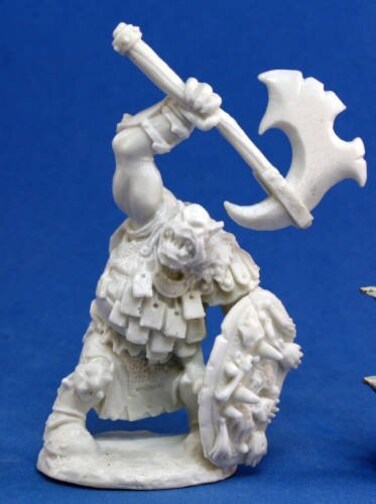 REAPER Kavorgh Orc Warboss 1 Miniature