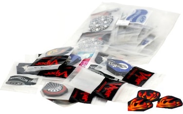 Viper Assorted 2D Glitter Dart Flights 50 Sets of Standard Flights 150 Pieces