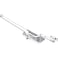 PrimeLine TH 23076 Entrygard Dual Arm LeftHand Casement Window Operator with Stud Bracket  Repair Broken Windows Single Pack