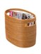 KOUBOO 1060037 Laguna Rattan Magazine Rack Honey Brown