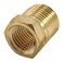 Forney 75535 Brass Fitting Bushing 14Inch Female to 38Inch Male NPT