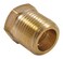 Forney 75535 Brass Fitting Bushing 14Inch Female to 38Inch Male NPT