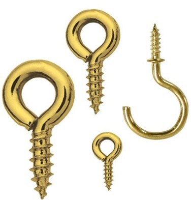 OOK 535654 Assorted Screw Eye Kit 50 Pieces No Size
