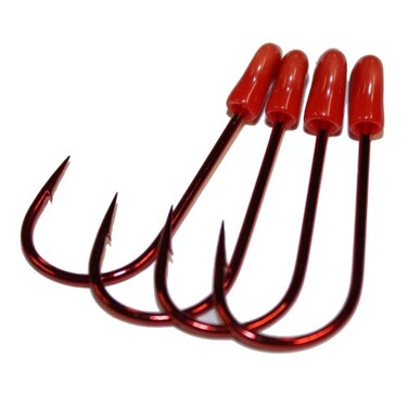Gamakatsu Trailer Hook SP Size 20 4 Per Pack Red