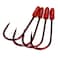 Gamakatsu Trailer Hook SP Size 20 4 Per Pack Red