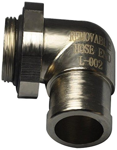 EZ Oil Drain Valve Hose End  LShape Large
