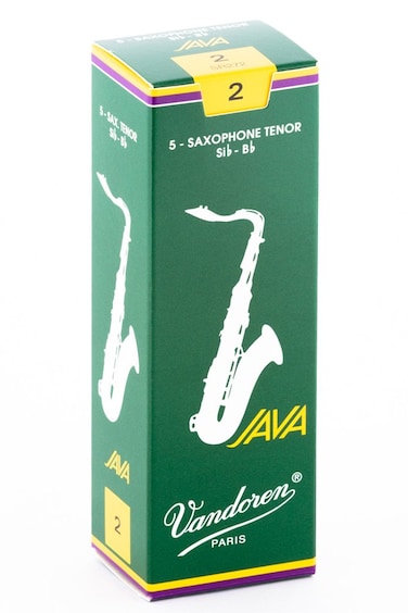 Vandoren SR272 Tenor Sax JAVA Reeds Strength 2 Box of 5black