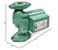 Taco 007F57IFC Cast Iron Circulator Pump with Integral Flow Check