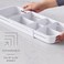 YouCopia DrawerFit Sliding Drawer Tray with Adjustable Dividers Expandable Kitchen Storage Organizer Speckled White
