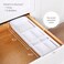 YouCopia DrawerFit Sliding Drawer Tray with Adjustable Dividers Expandable Kitchen Storage Organizer Speckled White