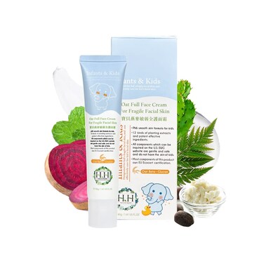 HH Herb  Health Oat Full Face Cream For Fragile Facial Cream40g