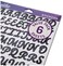 Sticko E5290149 Alphabet Stickers Black Script