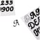 Sticko E5290149 Alphabet Stickers Black Script