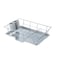 SpaceSaving 3Piece Dish Drainer Rack Set with Cutlery Holder  Maximize Kitchen Countertop Space Silver