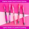 Pilot G2 Premium Gel Roller Pens 8 Pack Pouch Fine Point 07 mm Assorted Pink Positivity Pack
