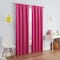 ECLIPSE Kendall Modern Blackout Thermal Rod Pocket Window Curtain for Bedroom or Living Room 1 Panel 42 X 54 Raspberry