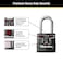 Master Lock Magnum Heavy Duty Outdoor Padlock with Key Weather Resistant Body and Cut Resistant Shackle make Lock Perfect for Fences Gates Sheds 2 Pack M115XTLF