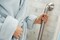 Moen Brushed Nickel Bathroom Safety 24Inch Designer Safety Shower Grab Bar with Curled Grip for Handicapped or Elderly LR8724D3GBN