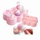 Mini Popsicles Molds for Kids Baby Cute Animal Shapes 6 Pieces Ice Pop Maker BPA Free Silicone Ice Cream Making Homemade DIY Set Reusable Pink