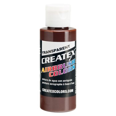 Createx Airbrush Colors transparent dark brown 4 oz
