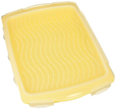 Mr BarBQ Grilling Prep and Serve Tray Grill Prep Trays BBQ Prep Tub Marinade Container Essential Grilling Accessories Marinade Tray  Model 40252Y 2 Piece Set