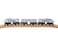 maxim enterprise inc Express Train Set Bullet Train for Wooden Train Track Train Set of 2 Engines  1 Passenger Car Compatible with Thomas and Friends Brio  Other Major Brand Wooden Railways