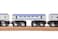 maxim enterprise inc Express Train Set Bullet Train for Wooden Train Track Train Set of 2 Engines  1 Passenger Car Compatible with Thomas and Friends Brio  Other Major Brand Wooden Railways