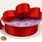 Red Double Face Satin Ribbon 112 X 50Yd