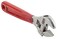 Klein Tools D5064 Adjustable Drive Wrench Forged with High Polish Chrome Finish and a plastic dipped handle 4Inch