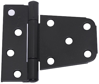 National Hardware N220129 V287 Extra Heavy Gate Hinges in Black 2 pack312 Inch