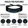 Halo Headband Halo I Custom Fit Tie Sweatband for Men and Women No Slip With Moisture Wicking Dryline Fabric RedOne Size