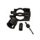 MIBRO 300681 Door Lock and Deadbolt Installation Kit Made of Carbon Steel and Designed for Wood Doors Black