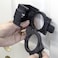 MIBRO 300681 Door Lock and Deadbolt Installation Kit Made of Carbon Steel and Designed for Wood Doors Black